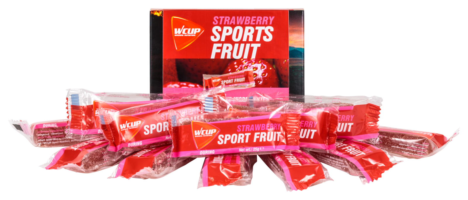  Sport Fruit Strawberry (10 pièces + 1 gratuit) 