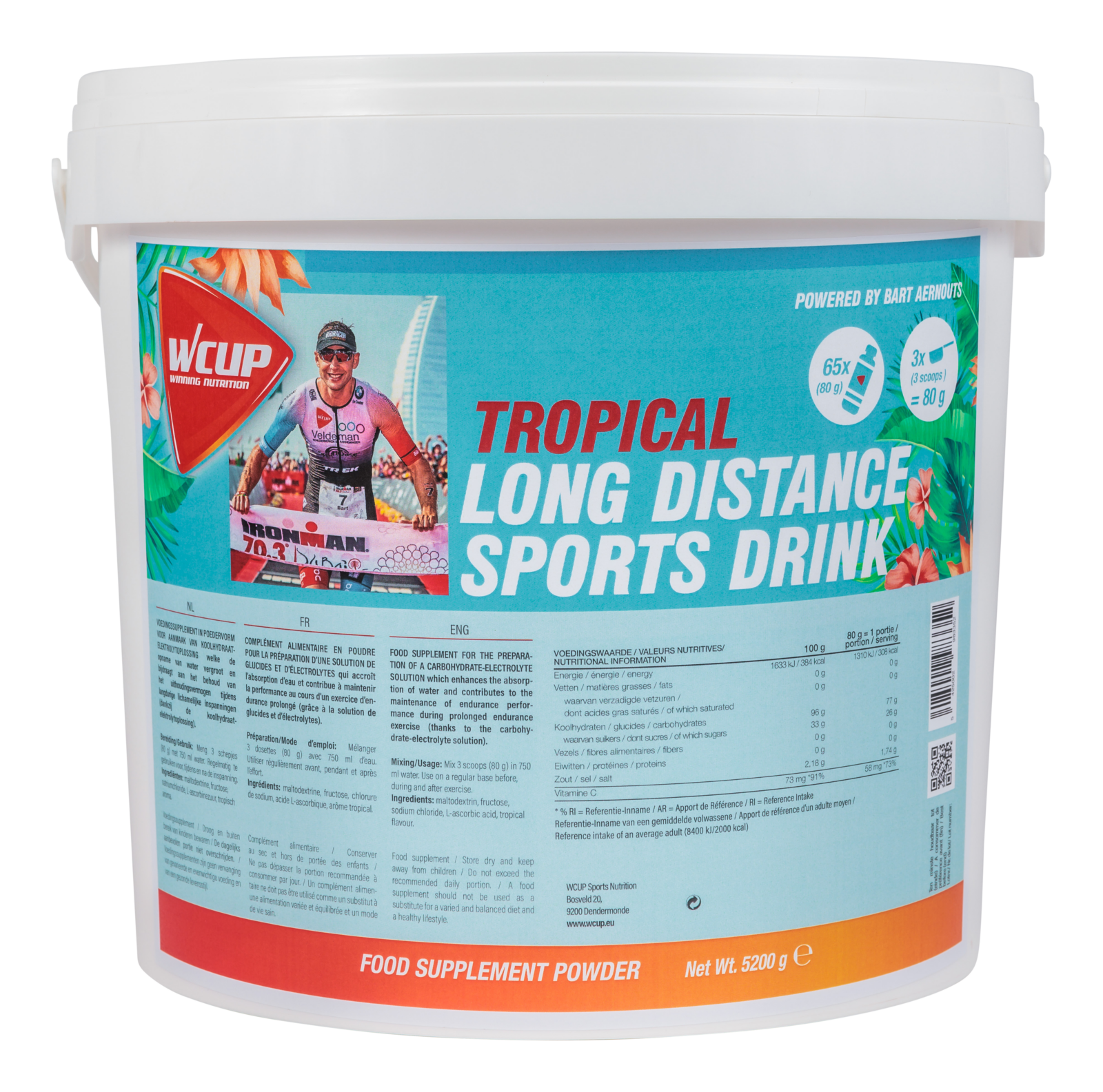  Long Distance Sports Drink Tropical 5200 G 
