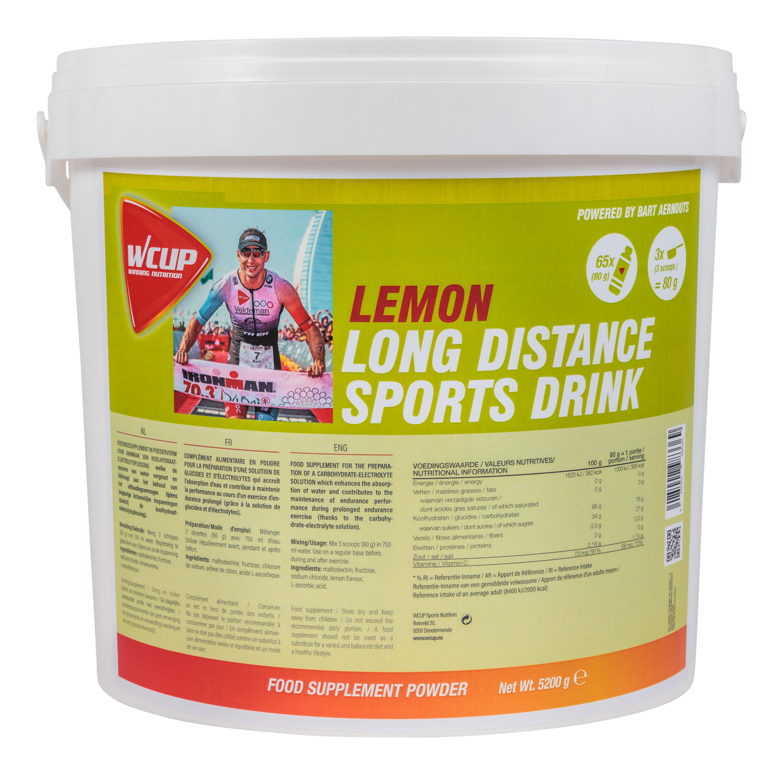  Long Distance Sports Drink Lemon 5200 G 