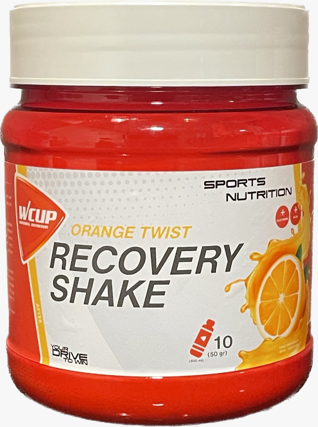 WCUP Recovery Shake Orange Twist