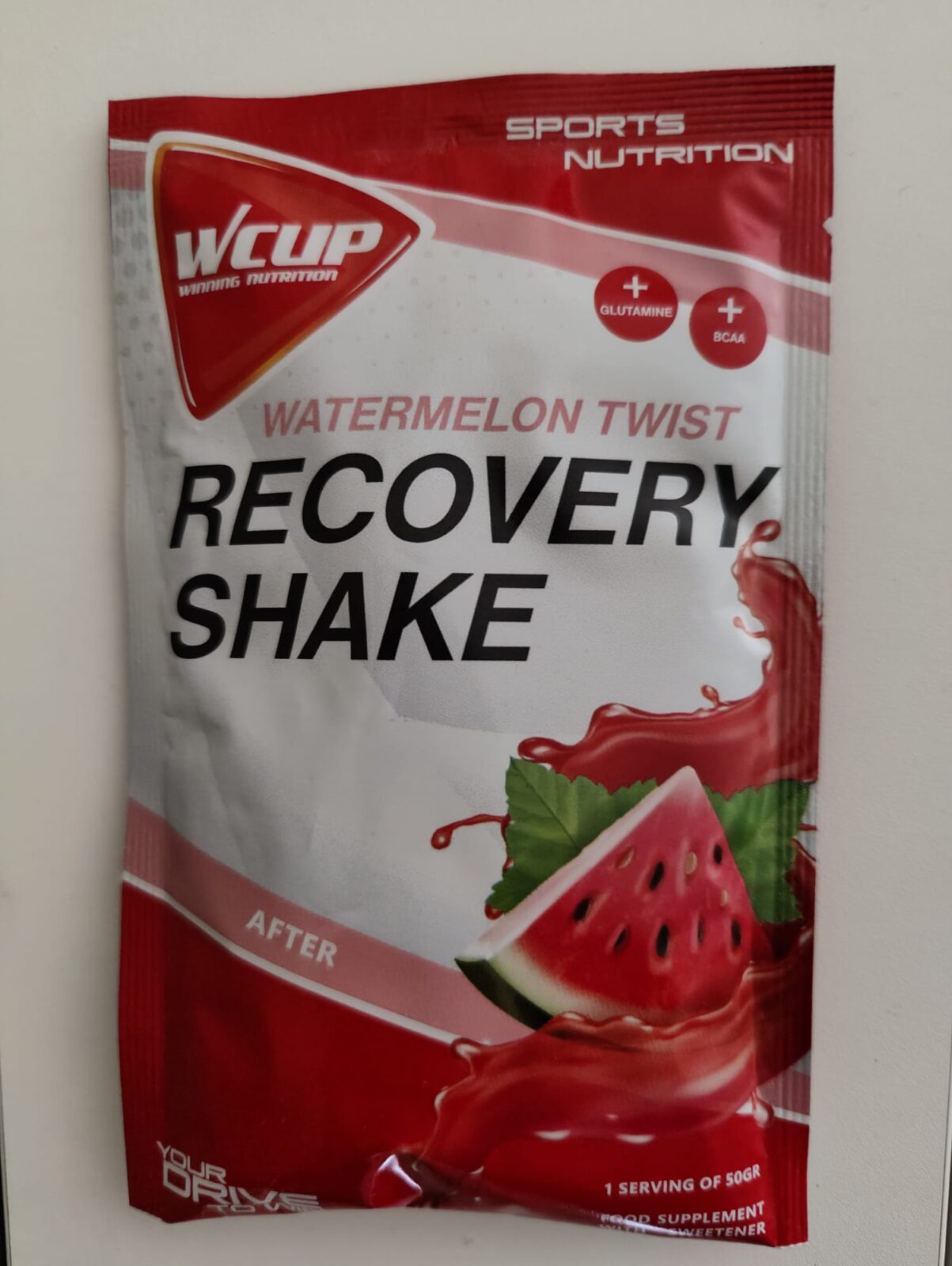 WCUP Recovery Shake Watermelon Twist (11+1) x 50 G